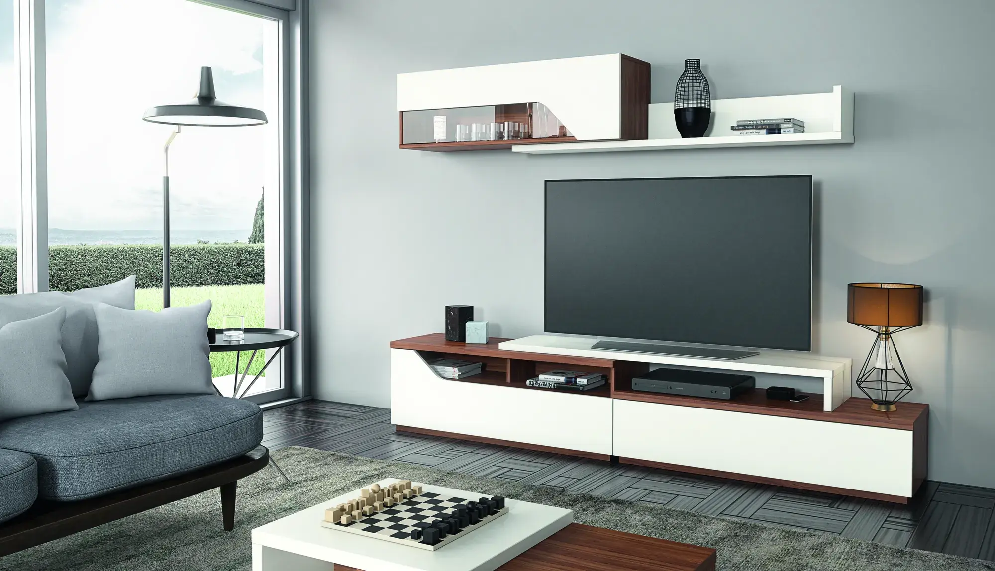 Capa da coleção de móveis Curve